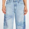Eco Bellflower bloemenprint wijde Jeans Eco Bellflower bloemenprint wijde Jeans
