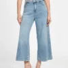 Eco Bellflower cropped jeans met wijde pijpen Eco Bellflower cropped jeans met wijde pijpen