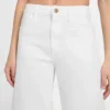 Eco Bellflower cropped jeans met wijde pijpen