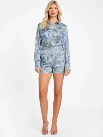 Eco Bianca-short met print