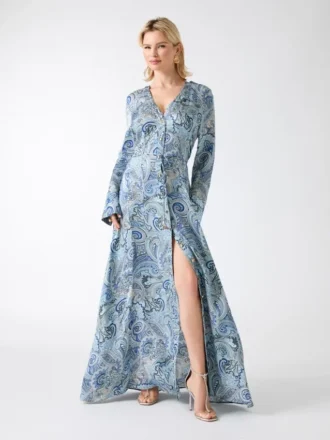 Eco Britney maxi-jurk