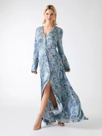 Eco Britney maxi-jurk