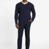 Eco Bryson-trui met V-hals en textuur