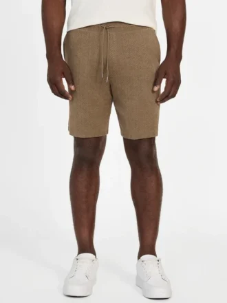 Eco Calvin Chevron-gebreide short