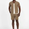 Eco Calvin Chevron-gebreide short Eco Calvin Chevron-gebreide short