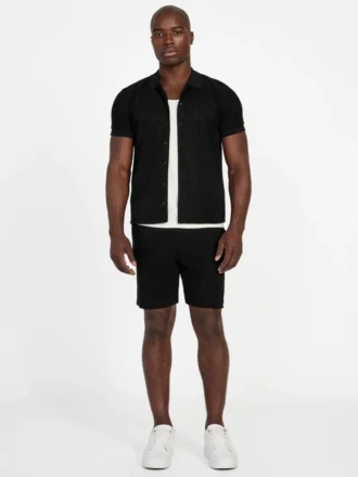 Eco Calvin Chevron-gebreide short