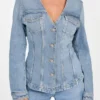 Eco Camille denim blazer Eco Camille denim blazer