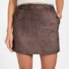 Eco Camryn mini-rok van imitatiesuède Eco Camryn mini-rok van imitatiesuède