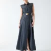 Eco Carla maxi-denimjurk Eco Carla maxi-denimjurk