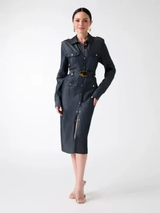 Eco Carla Safari-denimjurk
