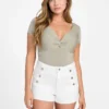 Eco Charlotte geknoopte top