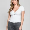 Eco Charlotte geknoopte top