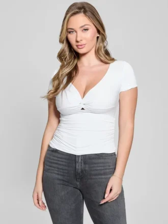 Eco Charlotte geknoopte top