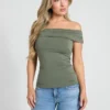 Eco Charlotte top met blote schouders
