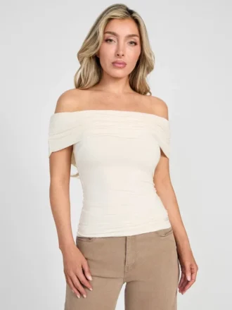 Eco Charlotte top met blote schouders