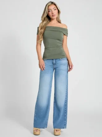Eco Charlotte top met blote schouders