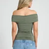 Eco Charlotte top met blote schouders