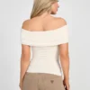 Eco Charlotte top met blote schouders