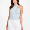 Eco Charlotte Top met gekruiste bandjes