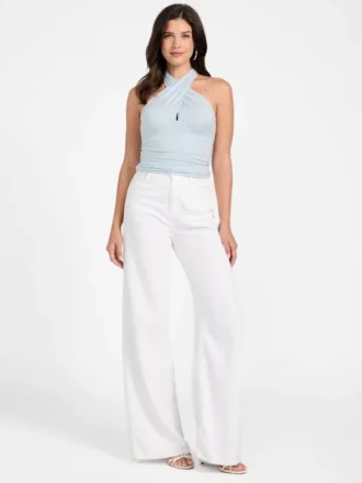 Eco Charlotte Top met gekruiste bandjes