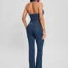 Eco Claire denim halter jumpsuit Eco Claire denim halter jumpsuit