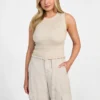Eco Claire gesmokte tanktop Eco Claire gesmokte tanktop