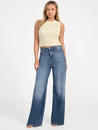 Eco Claire gesmokte tanktop