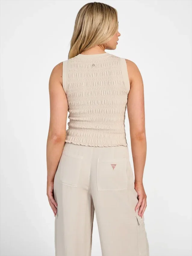 Eco Claire gesmokte tanktop Eco Claire gesmokte tanktop
