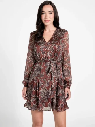 Eco Clara-chiffonjurk