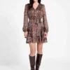 Eco Clara-chiffonjurk Eco Clara-chiffonjurk