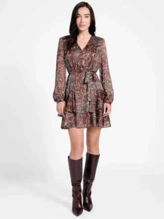 Eco Clara-chiffonjurk