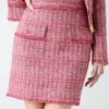 Eco Claudia tweed minirok Eco Claudia tweed minirok