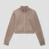 Eco Couture Sweatshirt met doorlopende rits Eco Couture Sweatshirt met doorlopende rits