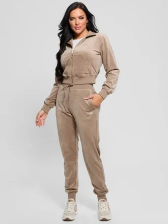 Eco Couture Sweatshirt met doorlopende rits