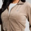 Eco Couture Sweatshirt met doorlopende rits Eco Couture Sweatshirt met doorlopende rits