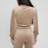Eco Couture Sweatshirt met doorlopende rits Eco Couture Sweatshirt met doorlopende rits