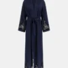 Eco Daphne lange satijnen kimono