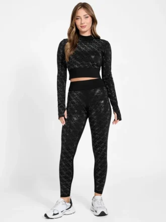 Eco Debby Crop Top met strass