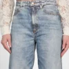 Eco-denimjeans met wijde pijpen Eco-denimjeans met wijde pijpen