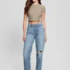 Eco Destroyed Mom Jeans Eco Destroyed Mom Jeans