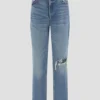 Eco Destroyed Mom Jeans Eco Destroyed Mom Jeans