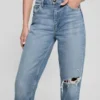 Eco Destroyed Mom Jeans Eco Destroyed Mom Jeans