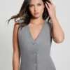Eco Doris-jurk met knopen Eco Doris-jurk met knopen