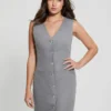 Eco Doris-jurk met knopen Eco Doris-jurk met knopen