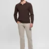 Eco Duke geribbelde polo