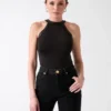 Eco Elena halter bodysuit Eco Elena halter bodysuit