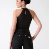 Eco Elena halter bodysuit Eco Elena halter bodysuit