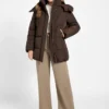Eco Eleonor pufferjas met capuchon Eco Eleonor pufferjas met capuchon