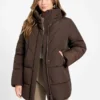 Eco Eleonor pufferjas met capuchon Eco Eleonor pufferjas met capuchon