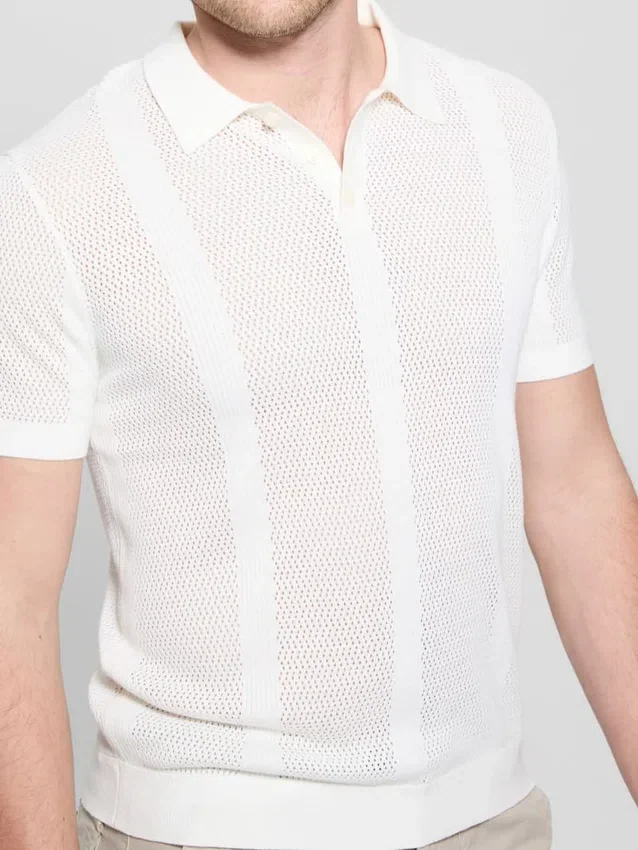 Eco Elijah gebreide polo Eco Elijah gebreide polo